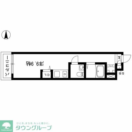 joule則武の物件間取画像